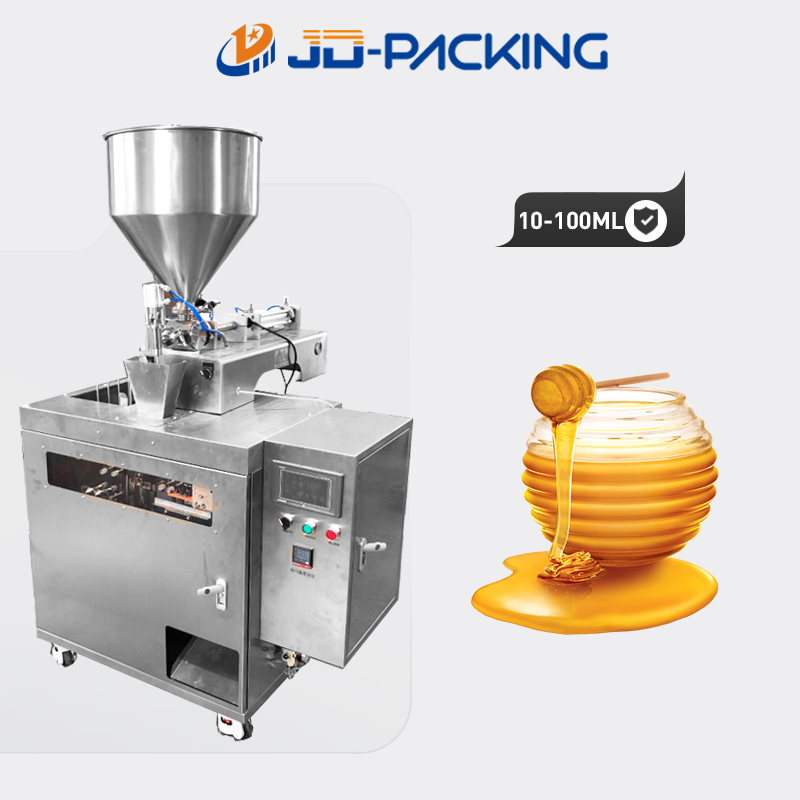 100ML paste feeding bag type packing machine