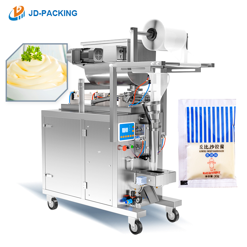 10-100ML automatic deterg liquid slime honey pack filling sachet paste packaging packing machine machinery for honey