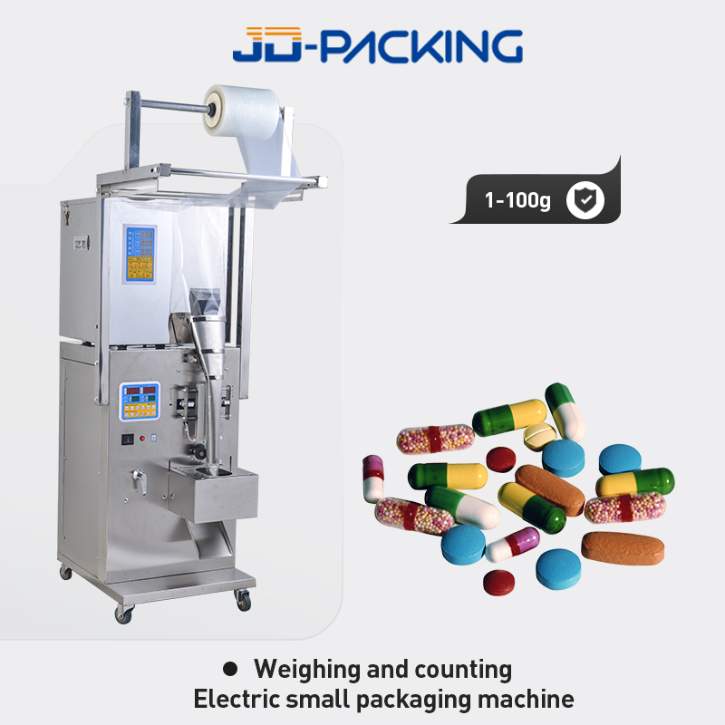 100g electric small weighing and counting packing machine