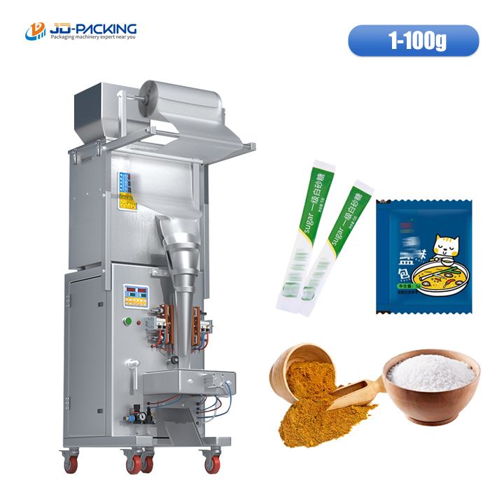 100g pneumatic small packing machine