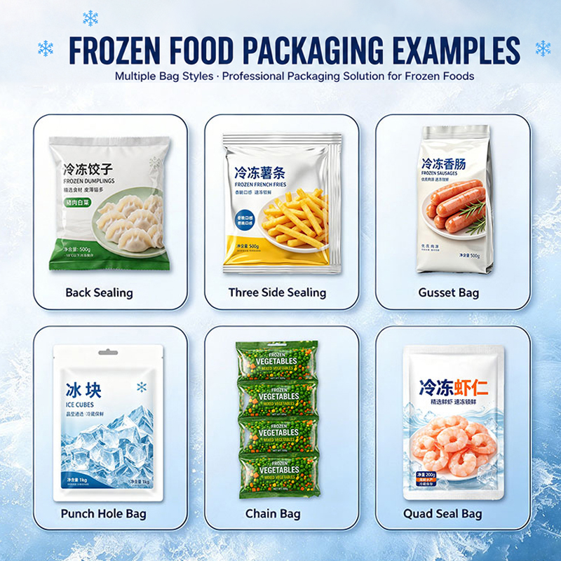 Automatic Frozen Food Packaging Machine Automatic Frozen Food Packaging Machine