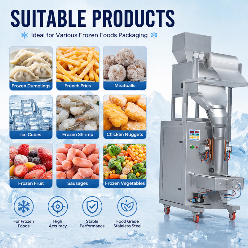 Automatic Frozen Food Packaging Machine Automatic Frozen Food Packaging Machine