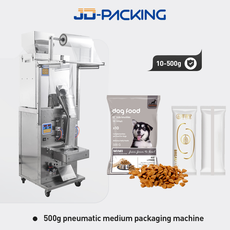 500g pneumatic medium packing machine