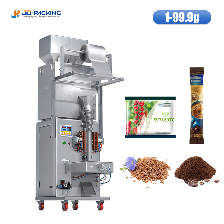 Double head 100g pneumatic small packing machine