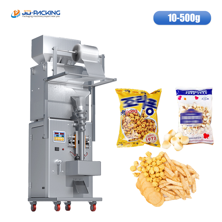 Double head 500g electric medium packing machine (back seal)
