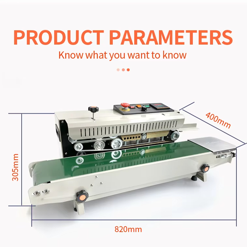 FR-770 baked enamel Continuous Band Heat Sealer Machine FR-770 baked enamel Continuous Band Heat Sealer Machine