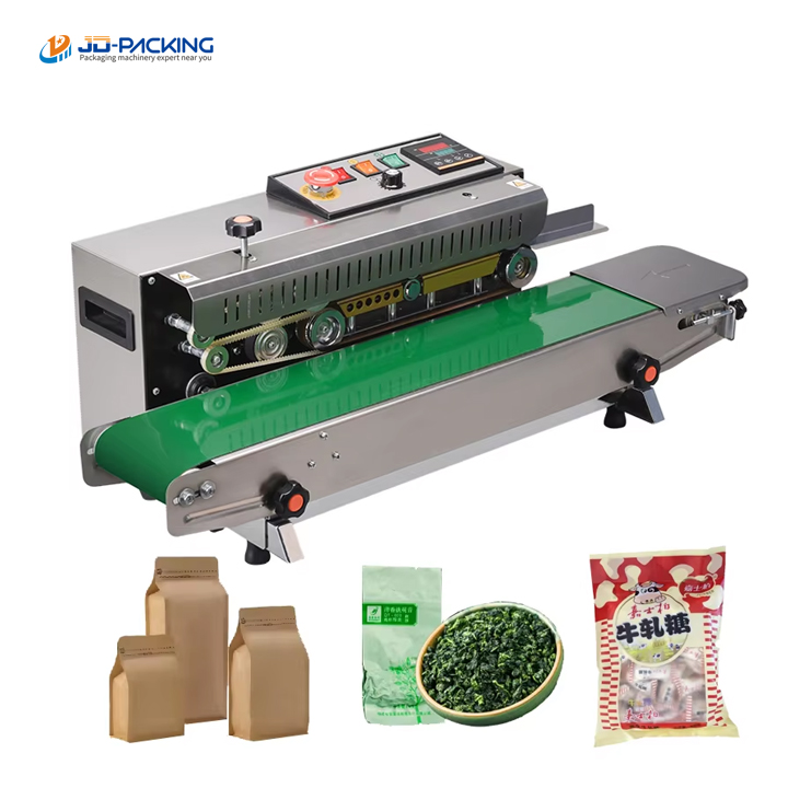 FR-770 With Counter Continuous Band Heat Sealer Machine
