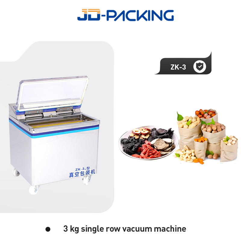 3 jin single row vacuum machine