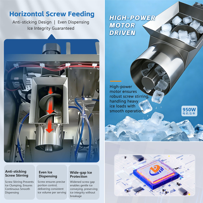 Automatic Ice Cube Packing Machine Automatic Ice Cube Packing Machine